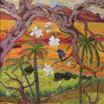La cieneguita, óleo sobre lienzo, 200 x 200, 2009