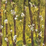 Bosques de orquídeas, óleo sobre lienzo, 180 x 160, 2009