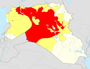 Territorio que el ISIS afirma tener bajo su control en junio de 2014.